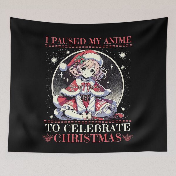 Item preview, Kawaii Christmas Anime Break For You designed and sold by LuminOrb.