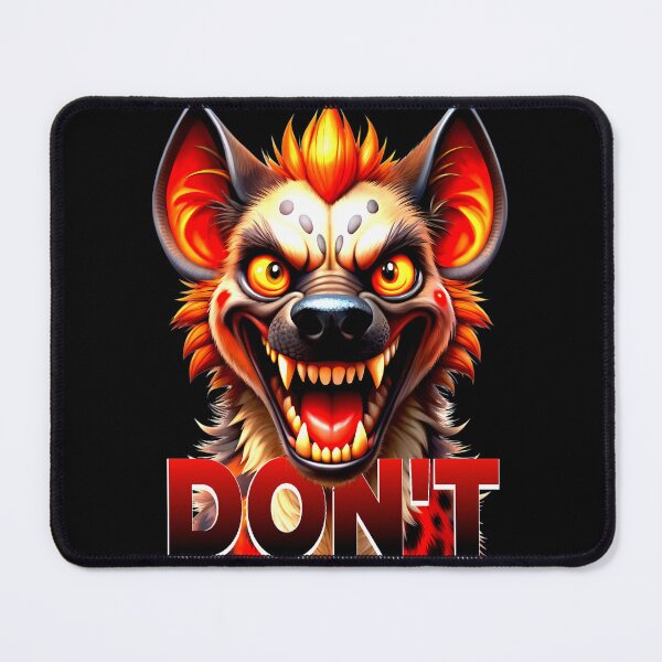 Item preview, Fiery Cartoon Hyena – Wild and Mischievous Character designed and sold by VikArtStudio.