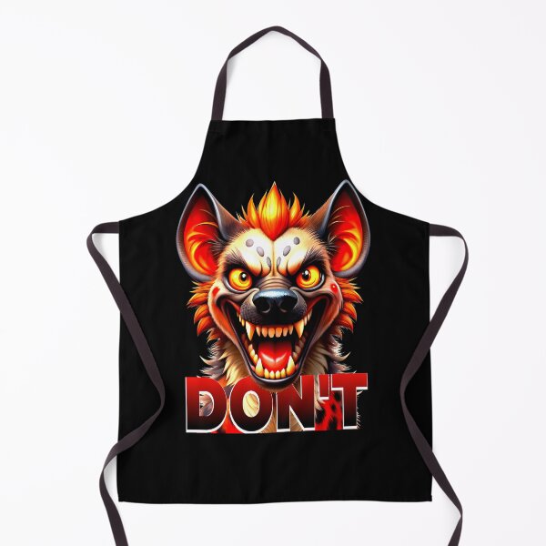 Item preview, Fiery Cartoon Hyena – Wild and Mischievous Character designed and sold by VikArtStudio.
