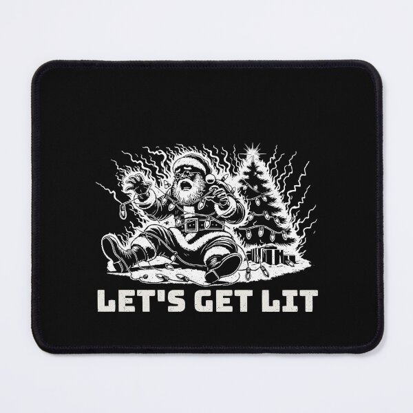 Item preview, Let's Get Lit Funny Christmas Vibe designed and sold by LuminOrb.