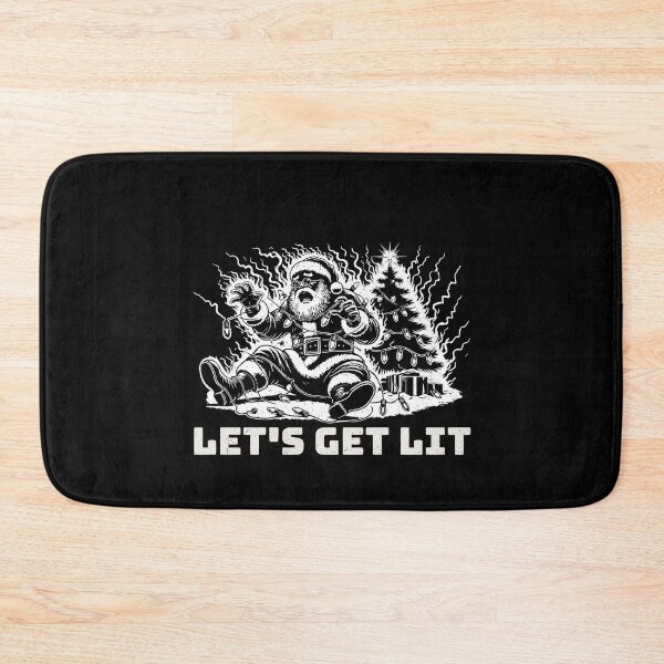 Item preview, Let's Get Lit Funny Christmas Vibe designed and sold by LuminOrb.