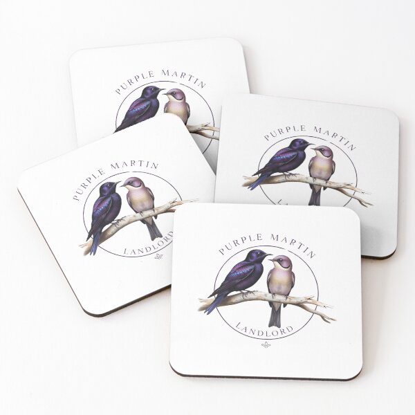 Item preview, Purple Martin Pair on Branch designed and sold by JWCEnterprises.