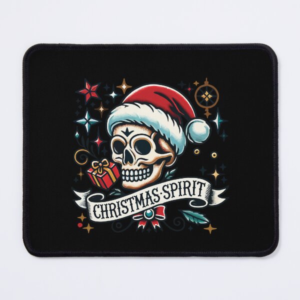 Item preview, Streetwear Aesthetic Christmas Spirit Tattoo Style designed and sold by LuminOrb.