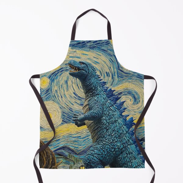 Artikelvorschau, Godzilla in der sternenklaren Nacht entworfen und verkauft von PricklyPeanut.