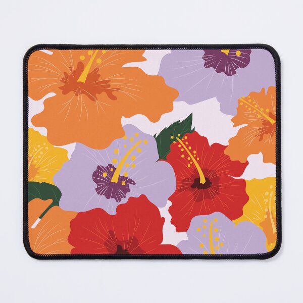 Item preview, illustration hibiscus Tahiti French Polynesia designed and sold by manonpradier.