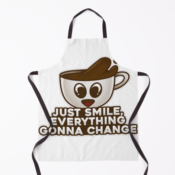 Item preview, Just Smile, Everything Gonna Change Coffee Sticker designed and sold by shockart-pl.