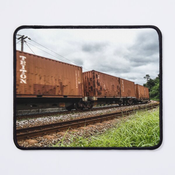 Item preview, wagons on a railroad designed and sold by felipequeiroz.