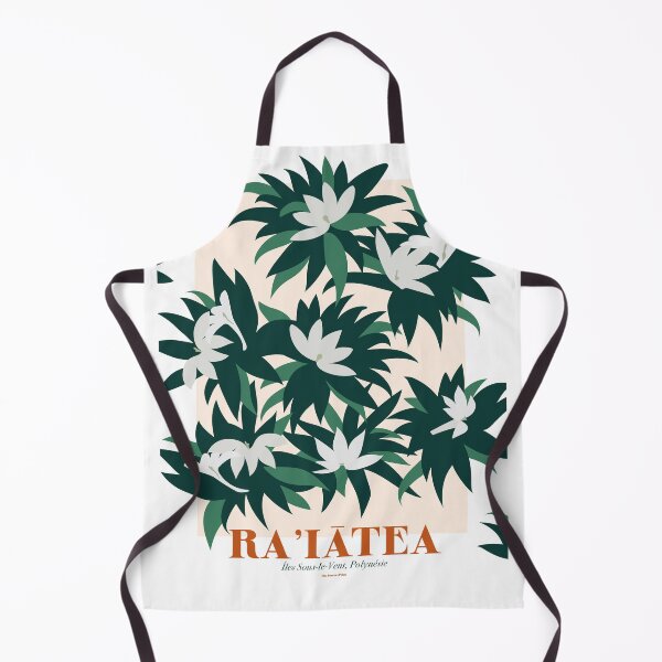 Item preview, illustration tiare apetahi raiatea Tahiti French Polynesia designed and sold by manonpradier.