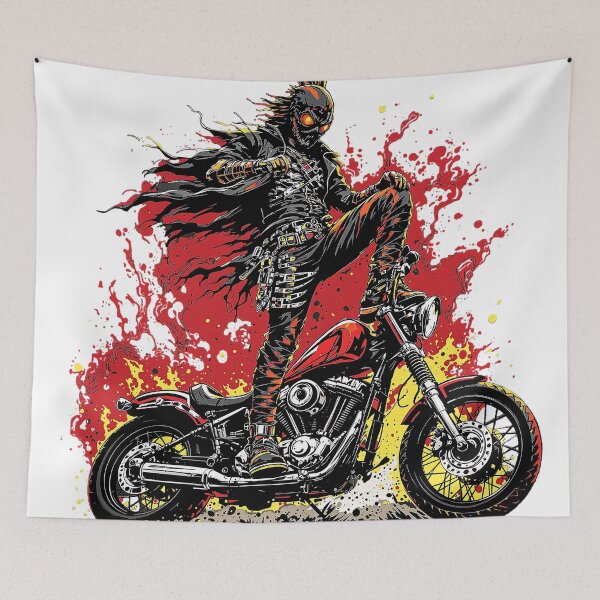 Item preview, bikergang designed and sold by rajdigitalarts.