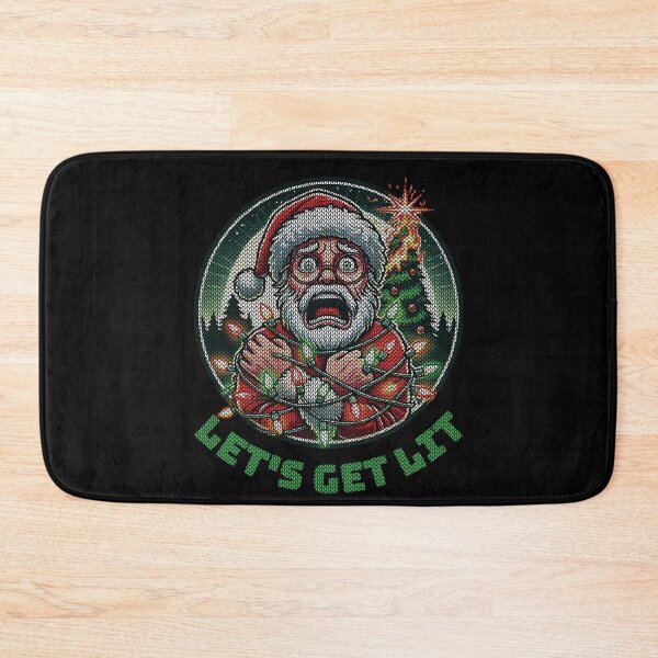 Item preview, Funny Santa Claus Let's Get Lit designed and sold by LuminOrb.