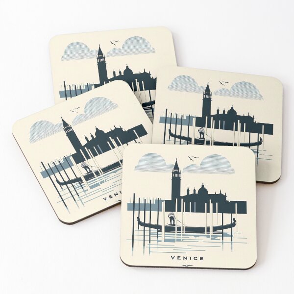 Item preview, Venice Poster designed and sold by Visual Nomad Club.