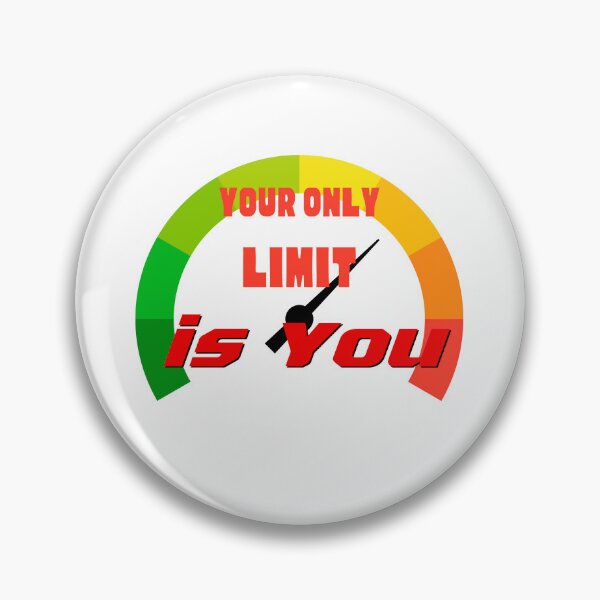 Item preview, Your Only Limit Is You | Inspirational Quote designed and sold by InwzaDesign.