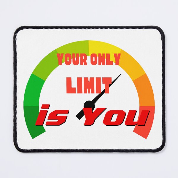 Item preview, Your Only Limit Is You | Inspirational Quote designed and sold by InwzaDesign.