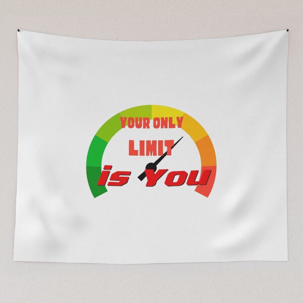 Item preview, Your Only Limit Is You | Inspirational Quote designed and sold by InwzaDesign.