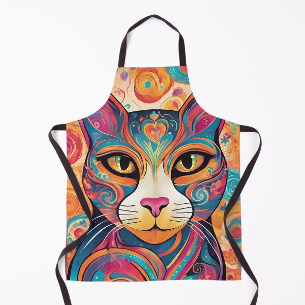 Item preview, Colorful Cat, Cat Love. Cats lover, Cat, Cats, Rainbow cats, love designed and sold by GOLDENGARDENART.