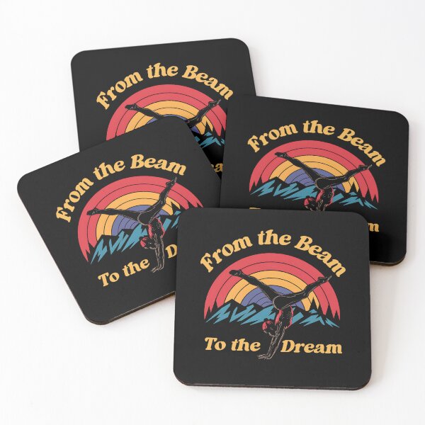 Item preview, From the Beam to the Dream, Funny gifts for gymnastic dad designed and sold by MikeKart.