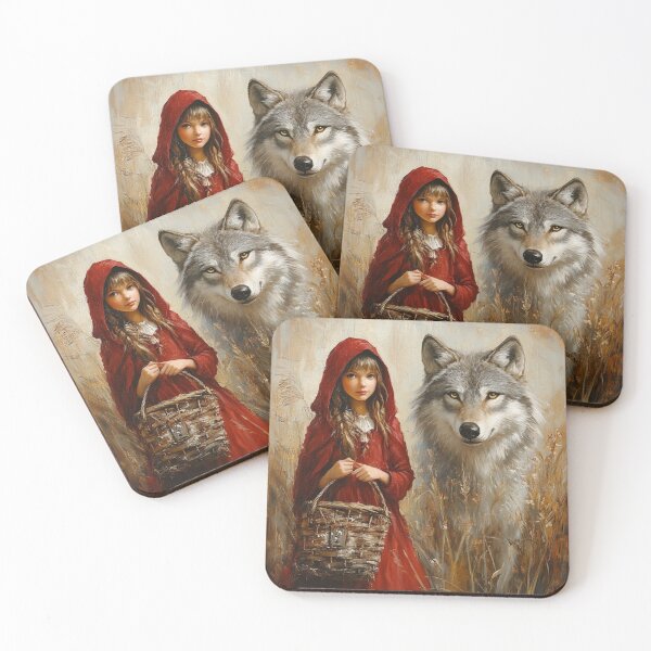 Item preview, LITTLE RED RIDING HOOD designed and sold by CaraCarmen-shop.