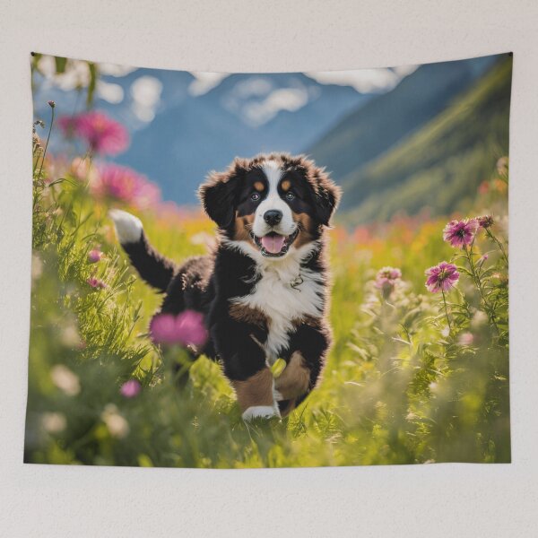 Item preview, Joyful Bernese Mountain Dog Puppy designed and sold by EverPrintIT.