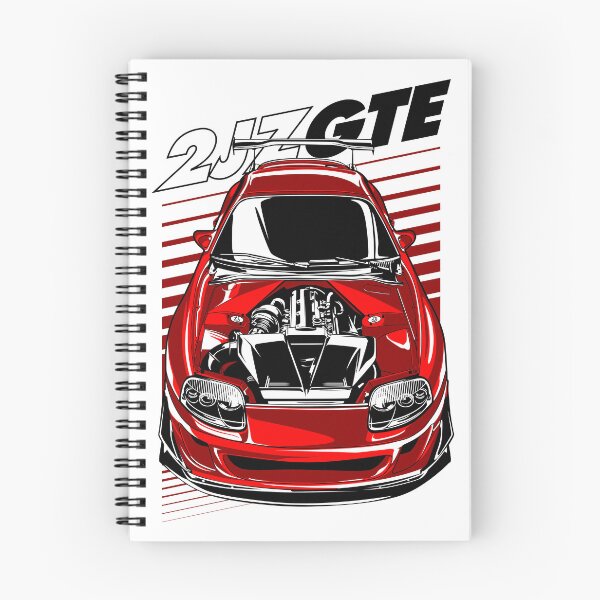Item preview, Vintage Classic Car Toyota 2JZ GTE Turbo designed and sold by PrintCarClub.