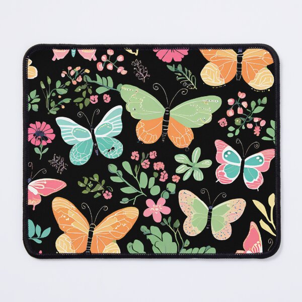 Item preview, Copy of Butterfly floral pastel colorful illustration design designed and sold by poppet103.