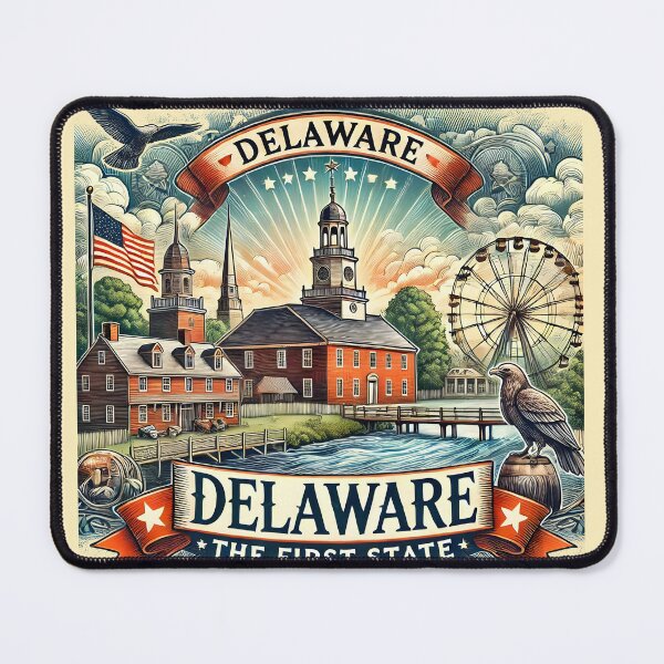 Item preview, Delaware: Proud Heritage of The First State designed and sold by communedesigns.