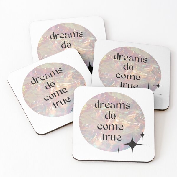 Item preview, Dreams do come true - Shiny - Motivational/ Inspirational quotes designed and sold by TishCO.