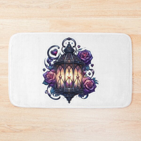 Item preview, Gothic lantern valentines day goth Sticker designed and sold by Expressions-Sel.