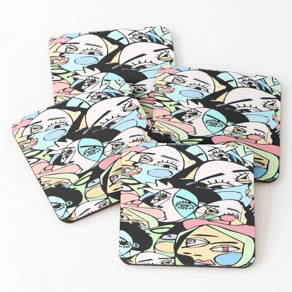 Item preview, Crazy faces designed and sold by from Carbonizzo.