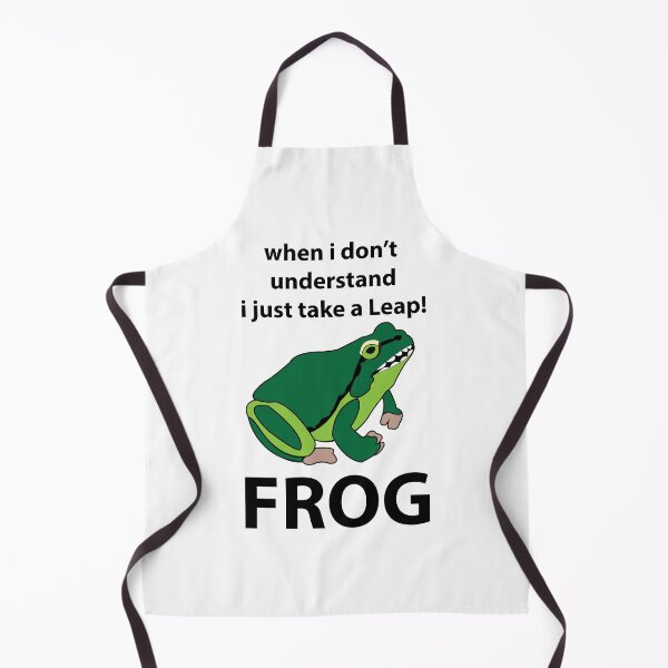 Item preview, Frog I Just Take A Leap Frog designed and sold by Nisha Prabhu.