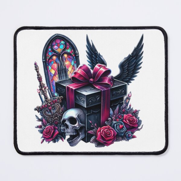 Item preview, Gothic gift valentines day goth Sticker designed and sold by Expressions-Sel.
