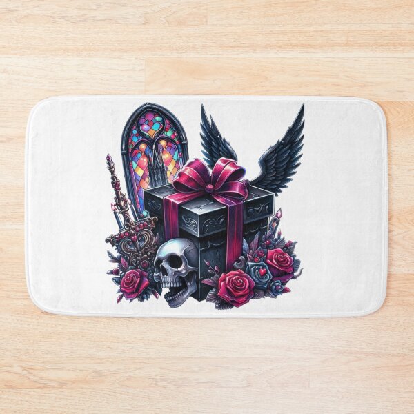 Item preview, Gothic gift valentines day goth Sticker designed and sold by Expressions-Sel.