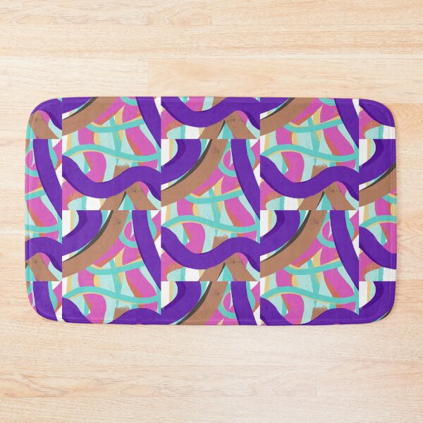 Item preview, Purple Vein - Graffiti inspired minimal painting designed and sold by JashJhaveri.
