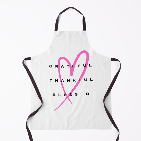Item preview, GRATEFUL THANKFUL BLESSED - Pink Heart - Motivational/ Inspirational quotes designed and sold by TishCO.