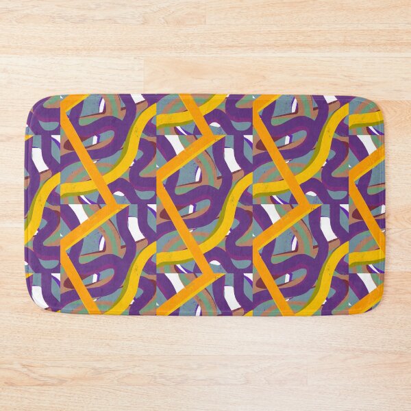 Item preview, Purple Orange - Graffiti inspired minimal painting designed and sold by JashJhaveri.