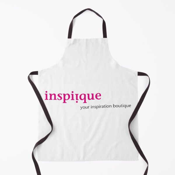 Item preview, inspiique - your inspiration boutique (Logo pink with tagline) designed and sold by mrf2thed.