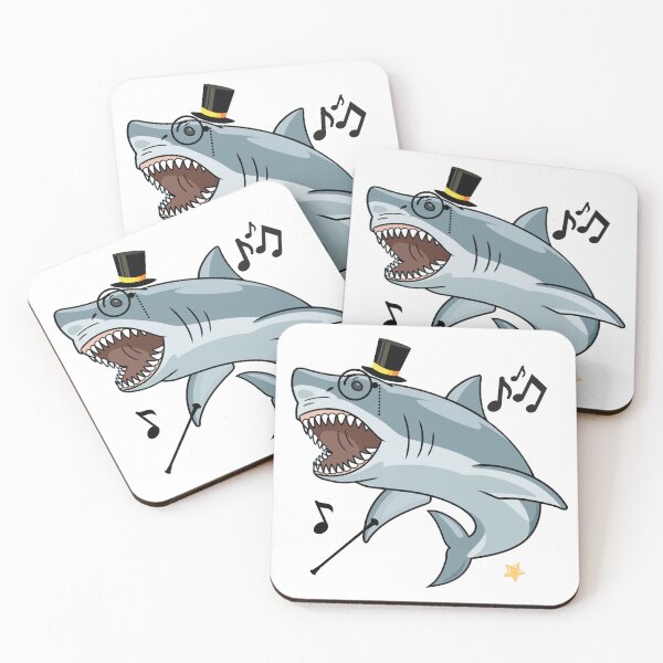 Item preview, Musical top hat shark designed and sold by TheRubberOnion.