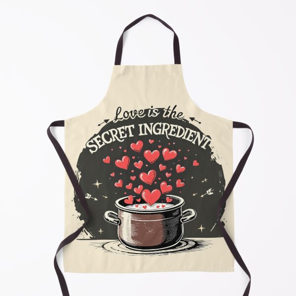 Item preview, Love is the Secret Ingredient Valentine's Cooking designed and sold by BNCH44.