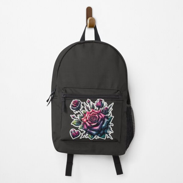 Item preview, Gothic Roses valentines day goth Sticker designed and sold by Expressions-Sel.