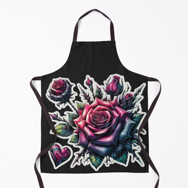 Item preview, Gothic Roses valentines day goth Sticker designed and sold by Expressions-Sel.