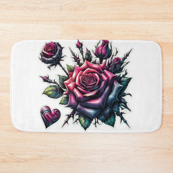 Item preview, Gothic Roses valentines day goth Sticker designed and sold by Expressions-Sel.