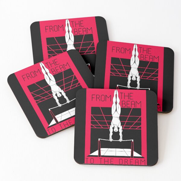 Item preview, From the Beam to the Dream, Funny gifts for gymnastic dad designed and sold by MikeKart.