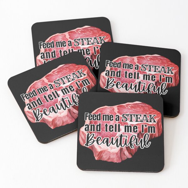 Item preview, Feed me a steak designed and sold by CarnivoreFriend.