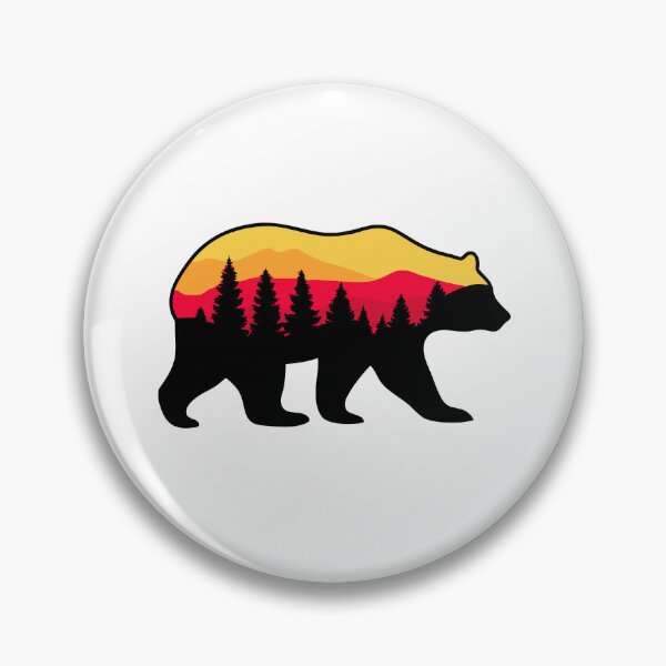Artikelvorschau, Forest Wanderer: Majestic Bear Roaming the Wilderness entworfen und verkauft von Timegraf.