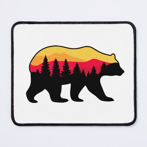 Artikelvorschau, Forest Wanderer: Majestic Bear Roaming the Wilderness entworfen und verkauft von Timegraf.