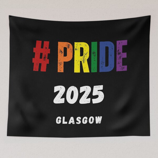 Item preview, Pride Glasgow 2025, Glasgow Pride 2025, Pride festival, Gay Festival, Pride 2025, Pride, Equal Rights,  designed and sold by PrideBeProud.