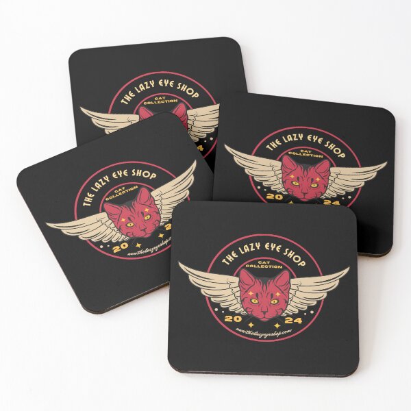 Item preview, TLES CAT CREST LOGO DESIGN designed and sold by THELAZYEYESHOP.