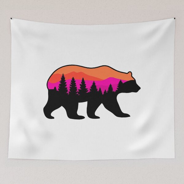 Artikelvorschau, Forest Wanderer: Majestic Bear Roaming the Wilderness entworfen und verkauft von Timegraf.