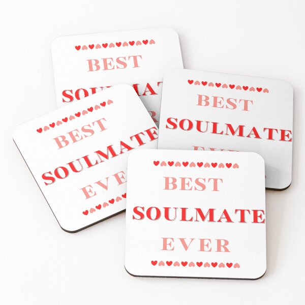 Item preview, Best Soulmate Ever Red & Pink Hearts designed and sold by twistedblogger.