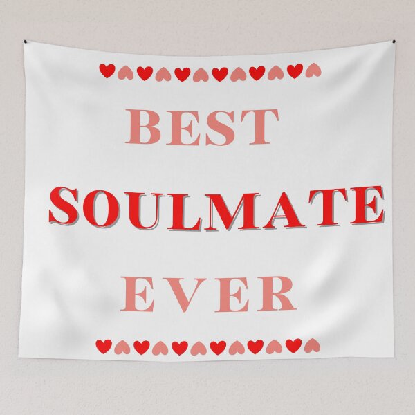 Item preview, Best Soulmate Ever Red & Pink Hearts designed and sold by twistedblogger.