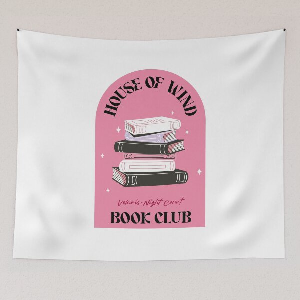 Item preview, House of Wind book club designed and sold by h-helladesign.